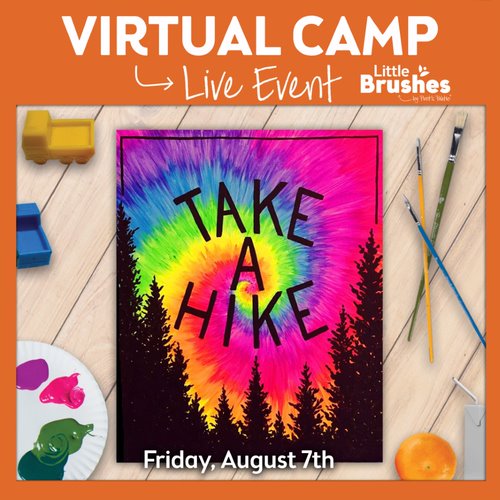 Take a Hike Virtual Summer Camp 2 Ways: Take Home Kit Included or Use Your Own Supplies
